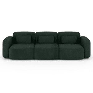 Sofa trzyosobowa zielona ORCHID